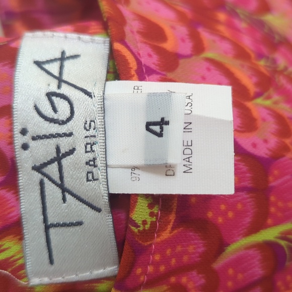 TAÏGA PARIS Pink Skirt Size 4 - Picture 4 of 6